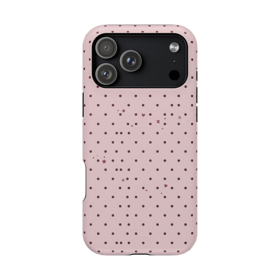 Blush Dots | Tough MagSafe Case