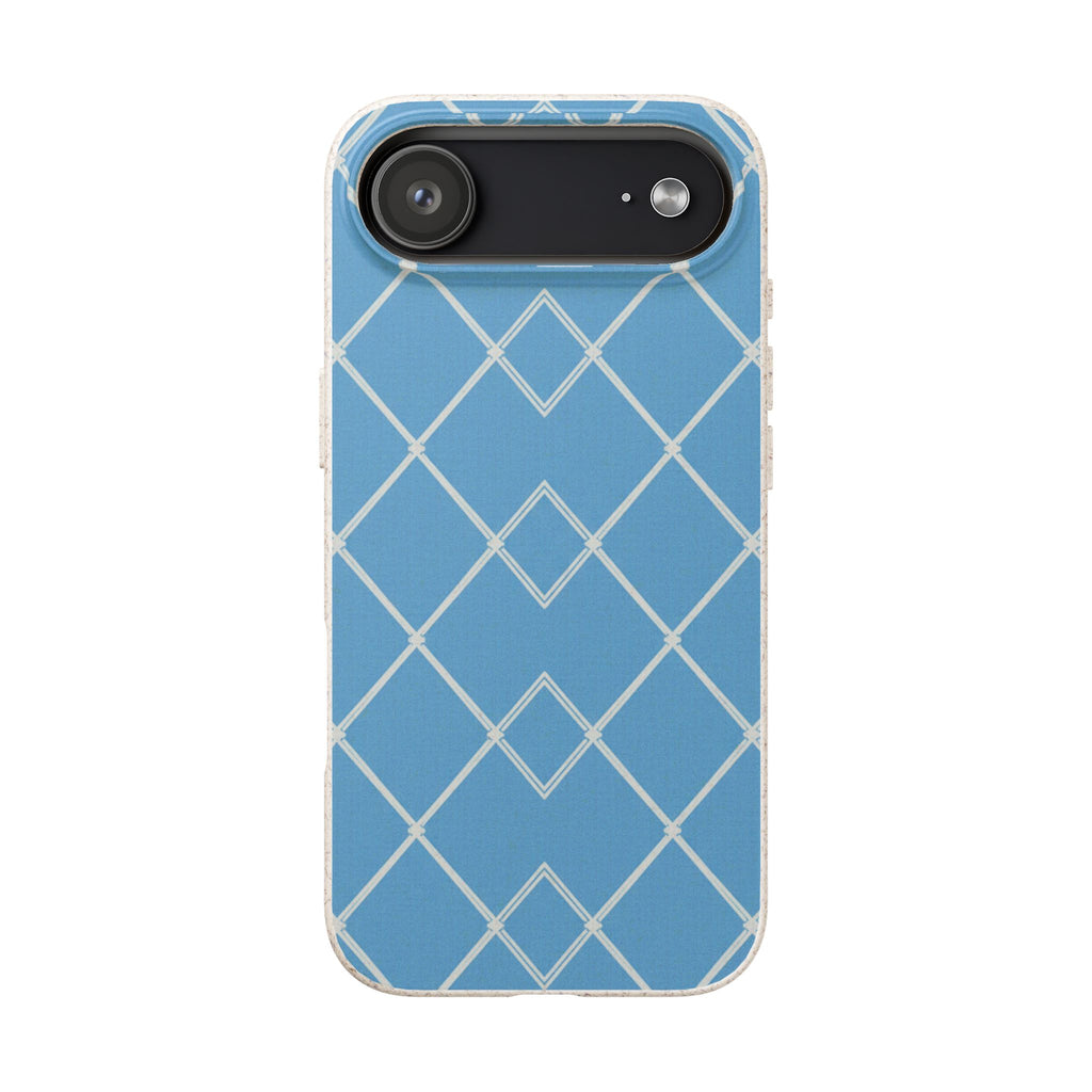 Blue Lattice minimal biodegradable case design