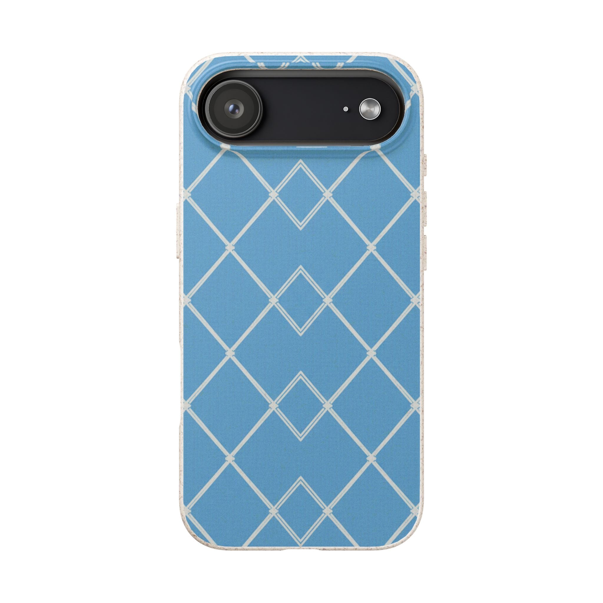 Blue Lattice minimal biodegradable case design