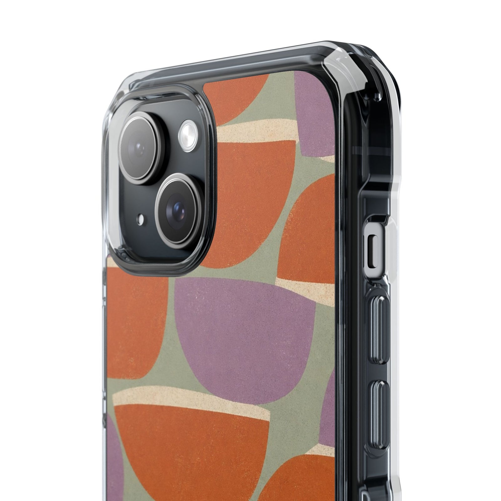 Sage Rust | Clear MagSafe Case