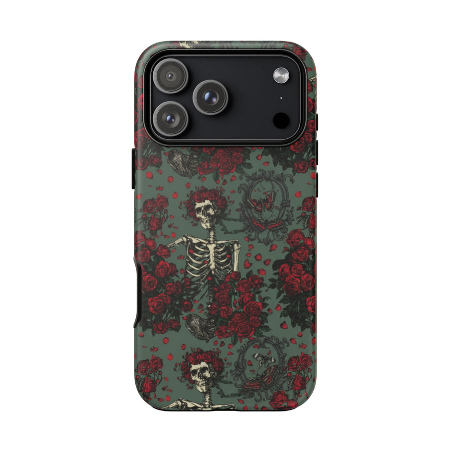 Gothic Floral Skeleton | Tough Case