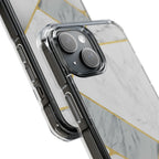 Coral Orbit | Clear MagSafe Case
