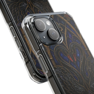 Gothic Swan | Clear MagSafe Case
