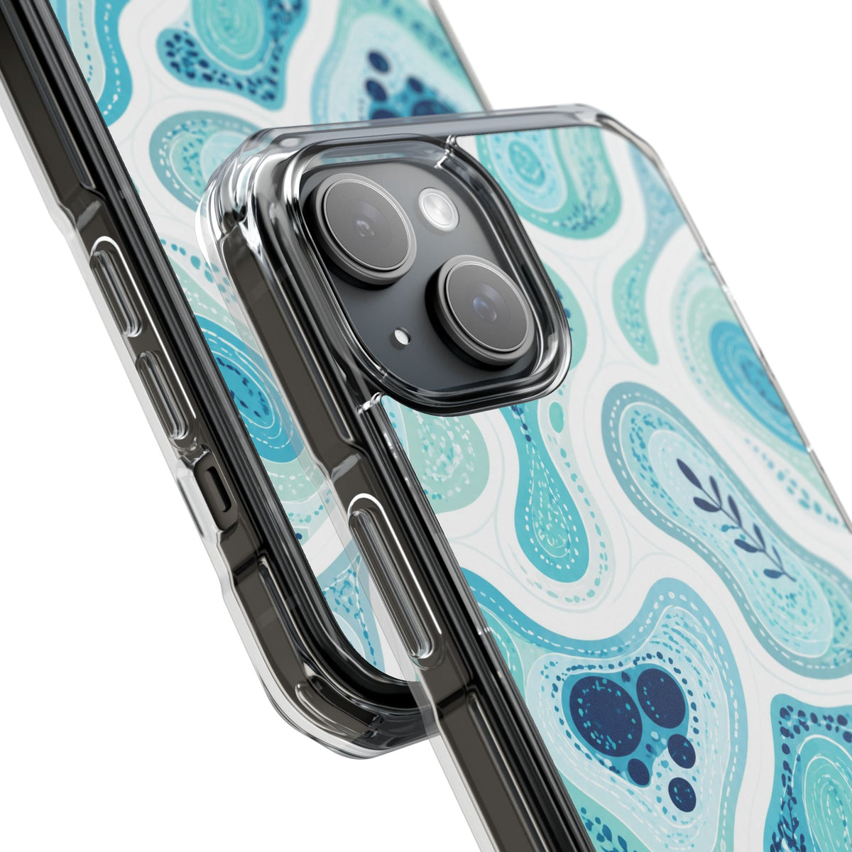 Aqua Tributaries | Clear MagSafe Case — product image 18