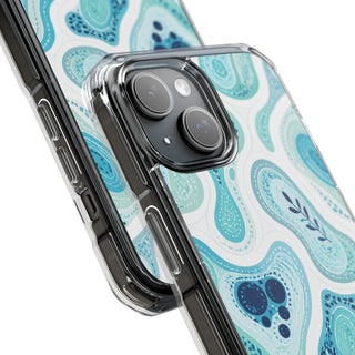 Aqua Tributaries | Clear MagSafe Case — product image 18