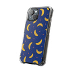 Cobalt Bananas | Clear MagSafe Case