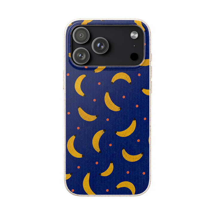 Cobalt Bananas phone case design