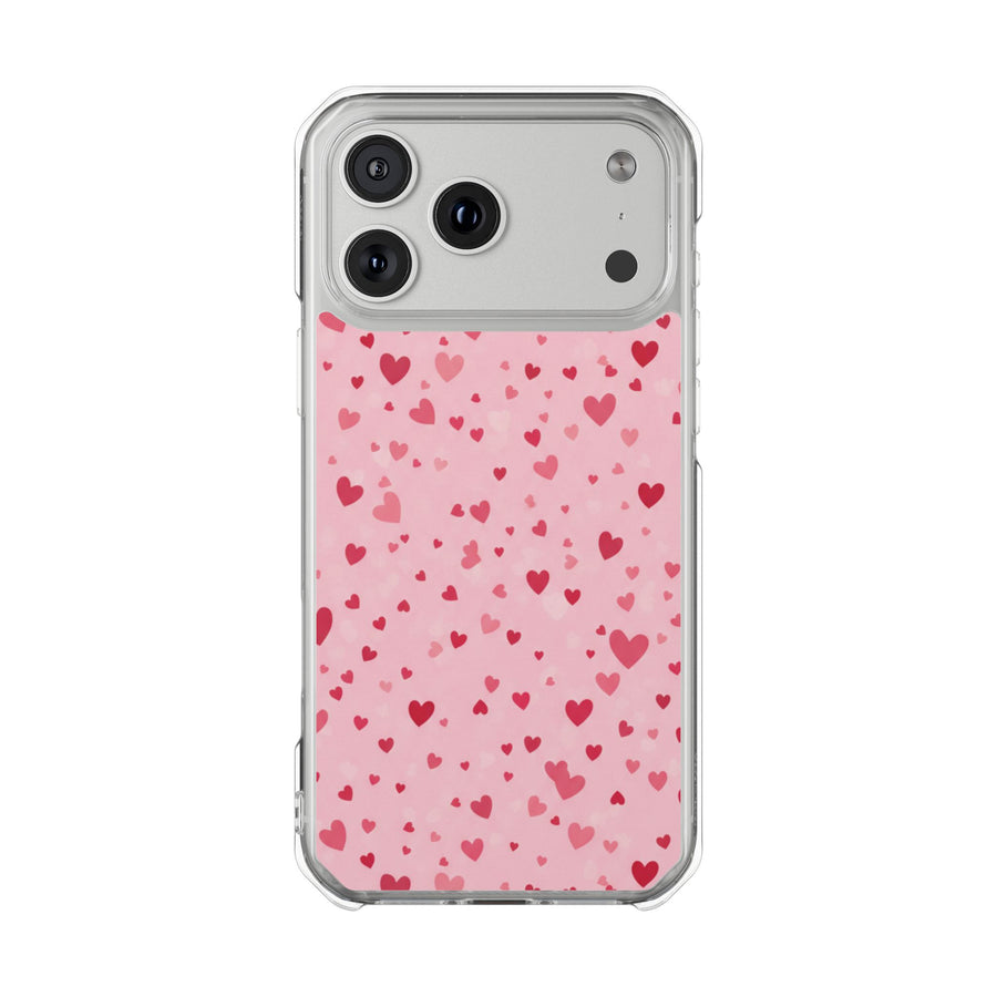 Heart Sprinkle | Clear MagSafe Case