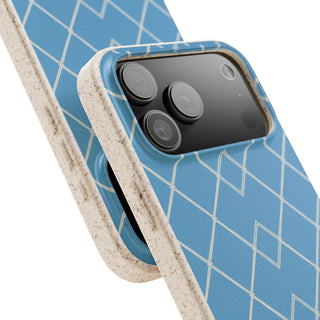 Blue Lattice | Biodegradable Case