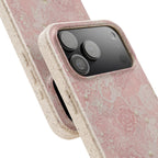 Lace Roses floral biodegradable case design