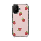 Blush Strawberry | Clear MagSafe Case