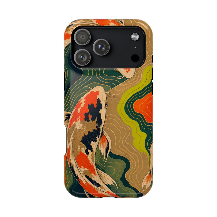 Khaki Koi | Tough MagSafe Case