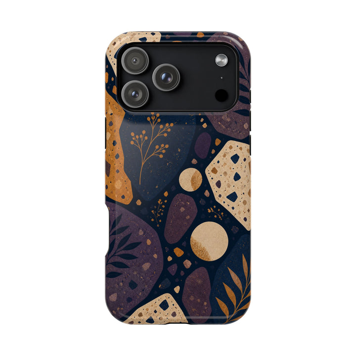Terrazzo Twilight phone case design