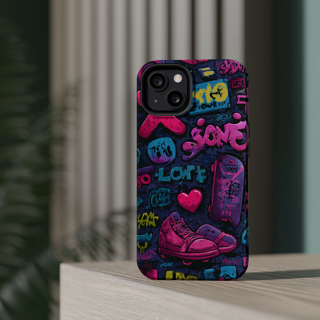 Neon Street Art | Tough MagSafe Case