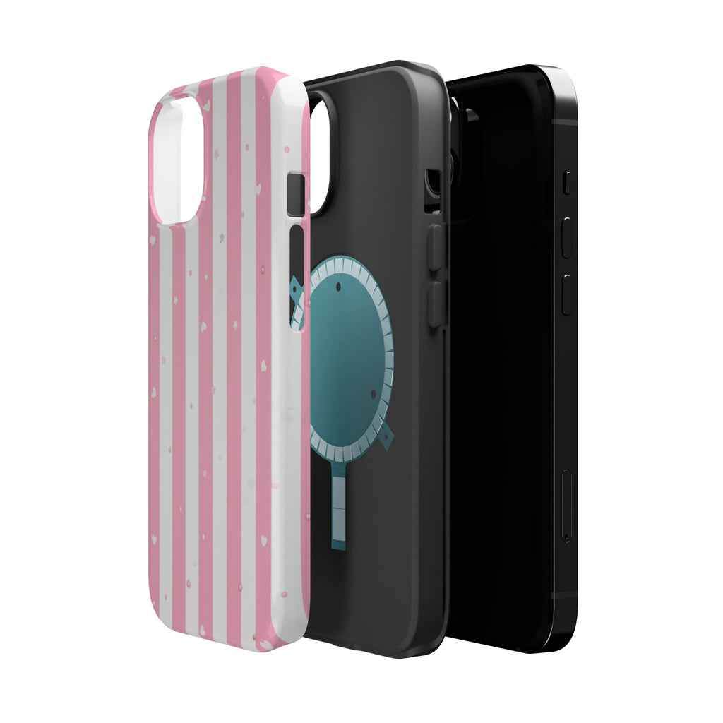 Pink Stripe | Tough MagSafe Case