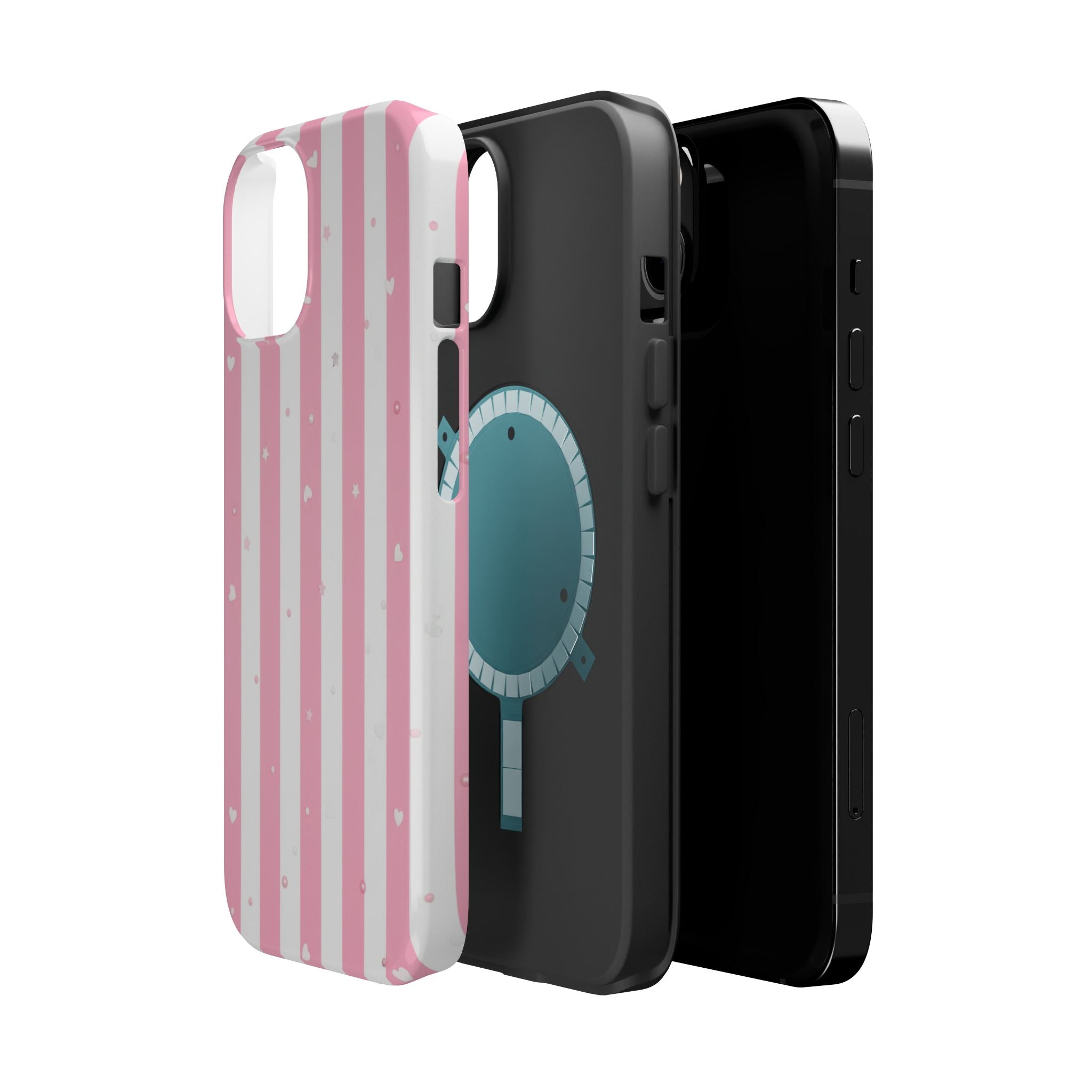 Pink Stripe | Tough MagSafe Case