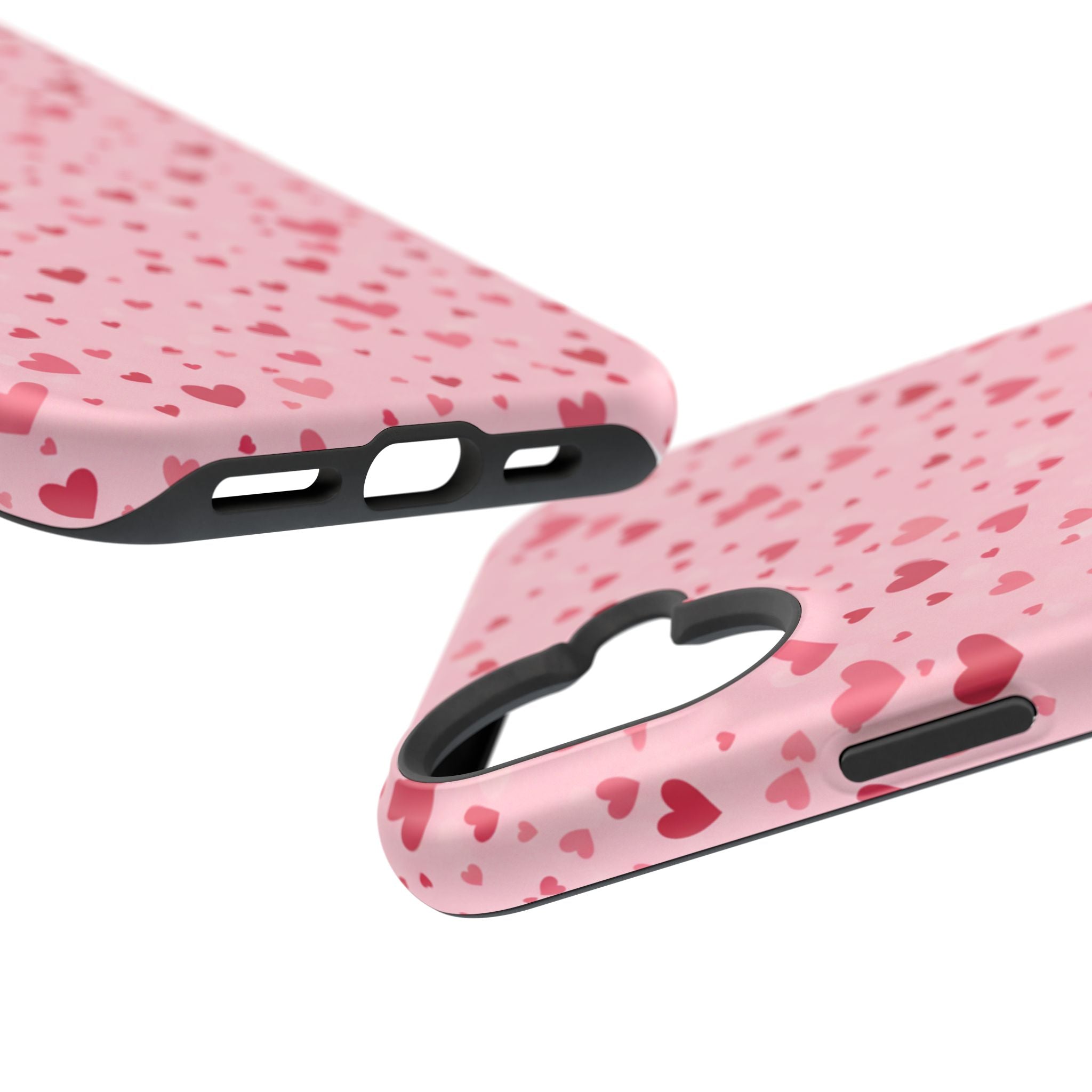 Blush Ditsy Heart | Tough MagSafe Case