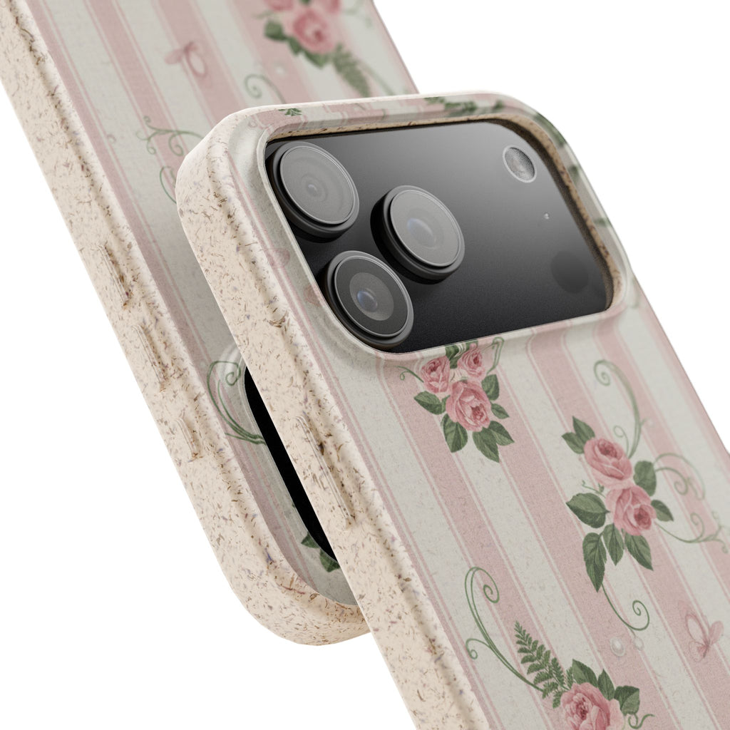 Rose Trellis floral biodegradable case design