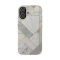 Gold Geo Marble | Biodegradable Case