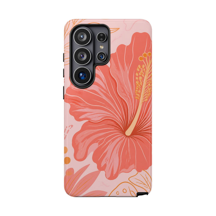 Coral Hibiscus | Tough Case
