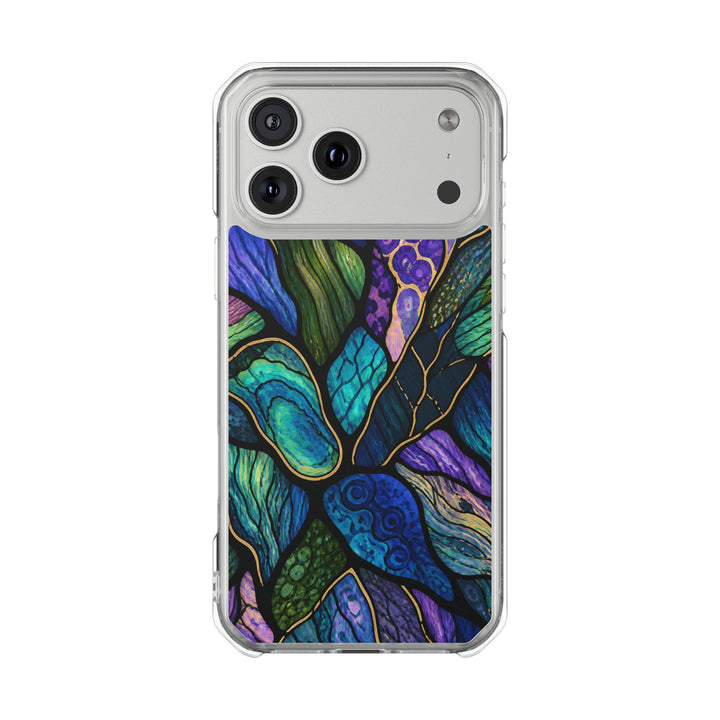 Abalone Mosaic | Clear MagSafe Case