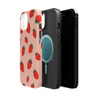 Blush Strawberries | Tough MagSafe Case