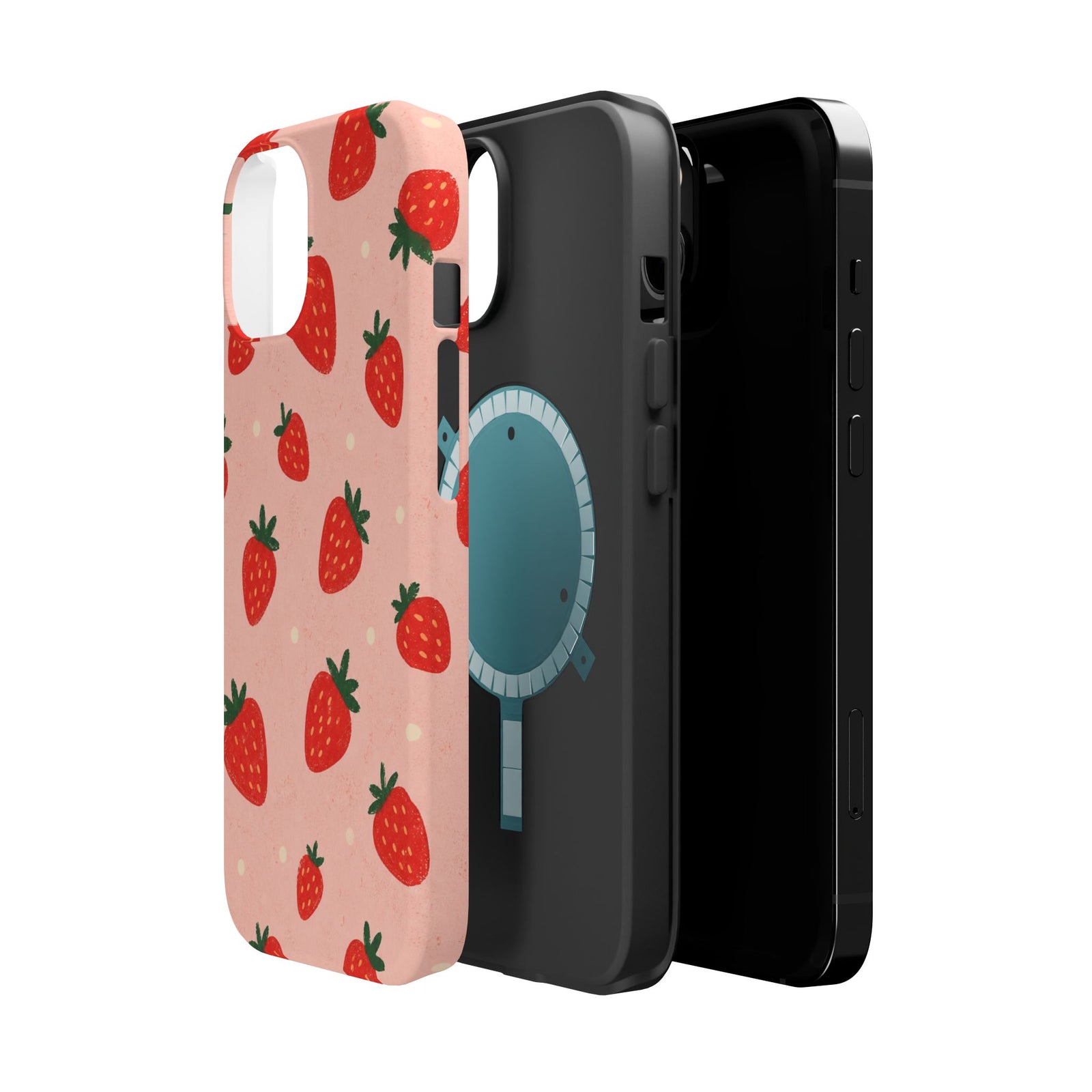 Blush Strawberries | Tough MagSafe Case