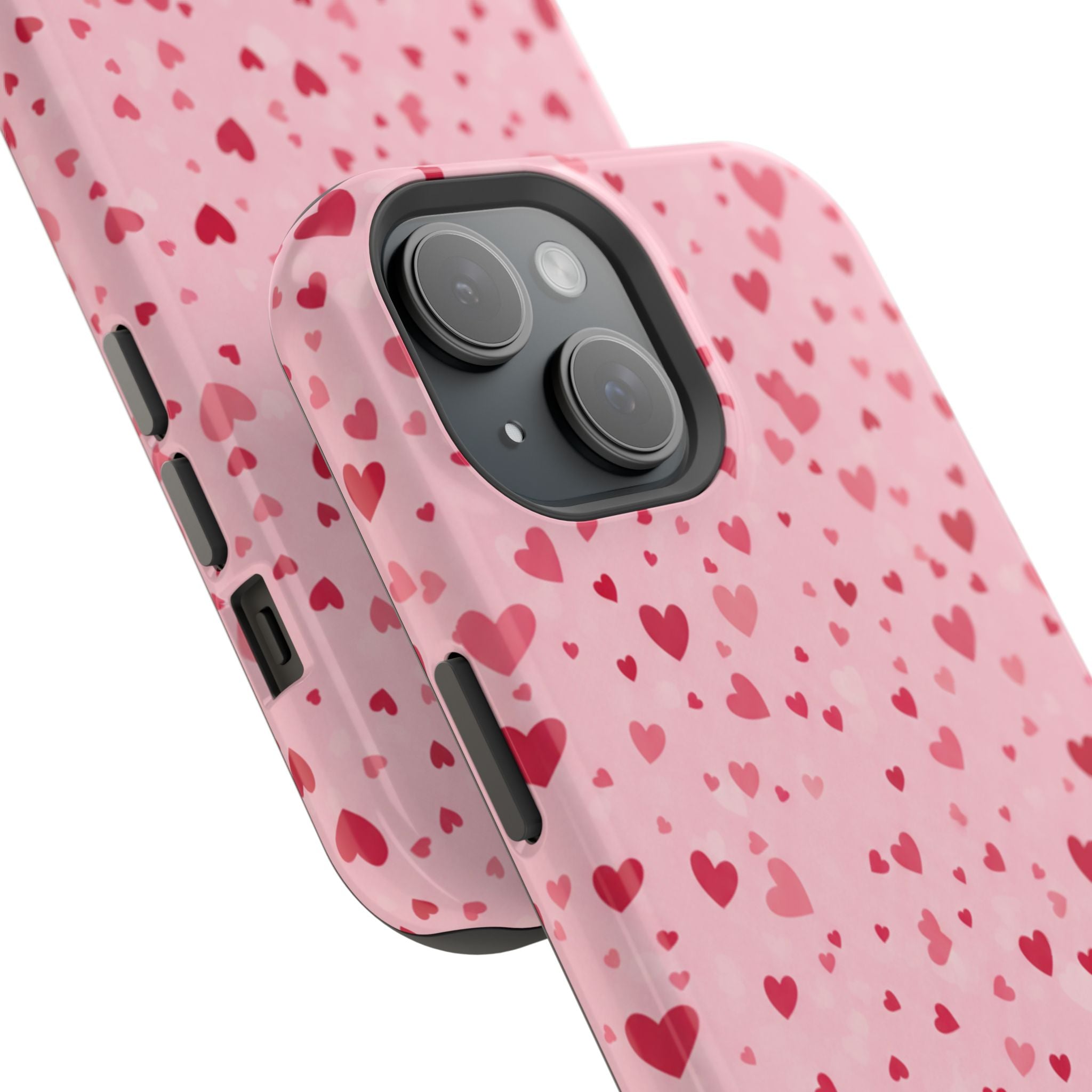 Blush Ditsy Heart | Tough MagSafe Case