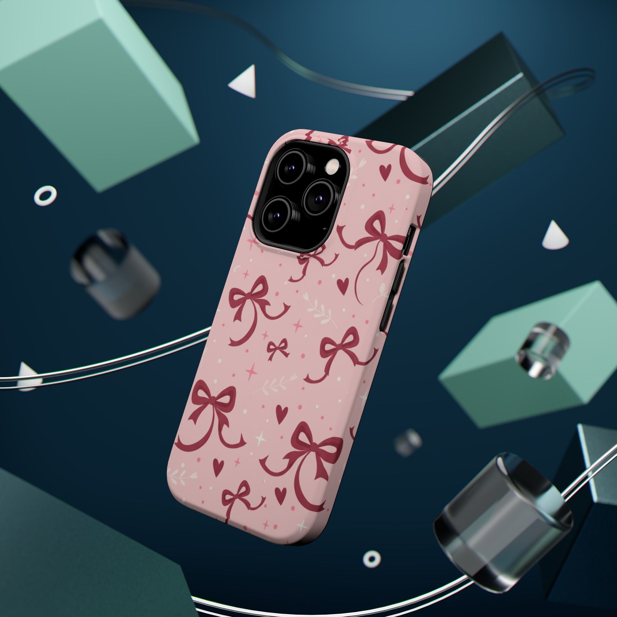 Coquette Bow Print | Tough MagSafe Case