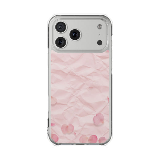 Petal Blush | Clear MagSafe Case