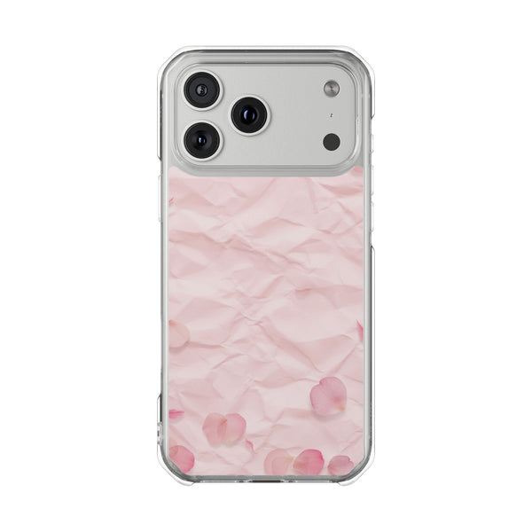 Petal Blush | Clear MagSafe Case