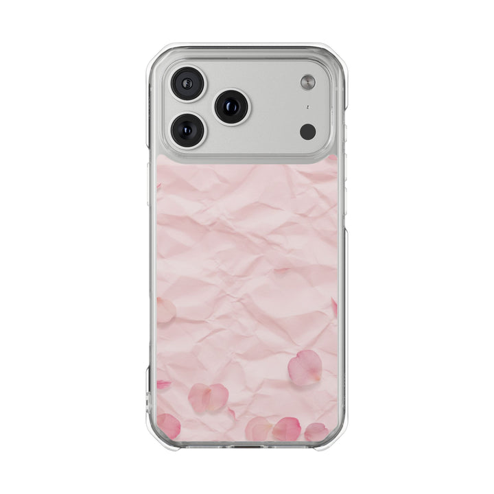 Petal Blush | Clear MagSafe Case
