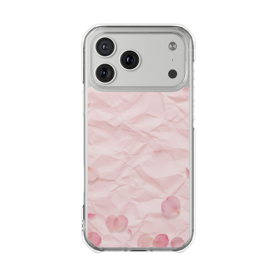 Petal Blush | Clear MagSafe Case