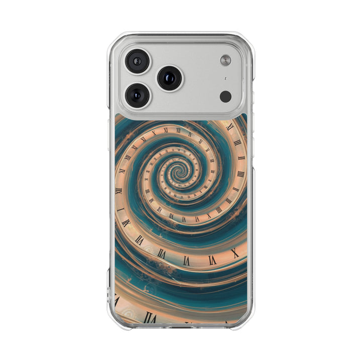 Time Spiral | Clear MagSafe Case
