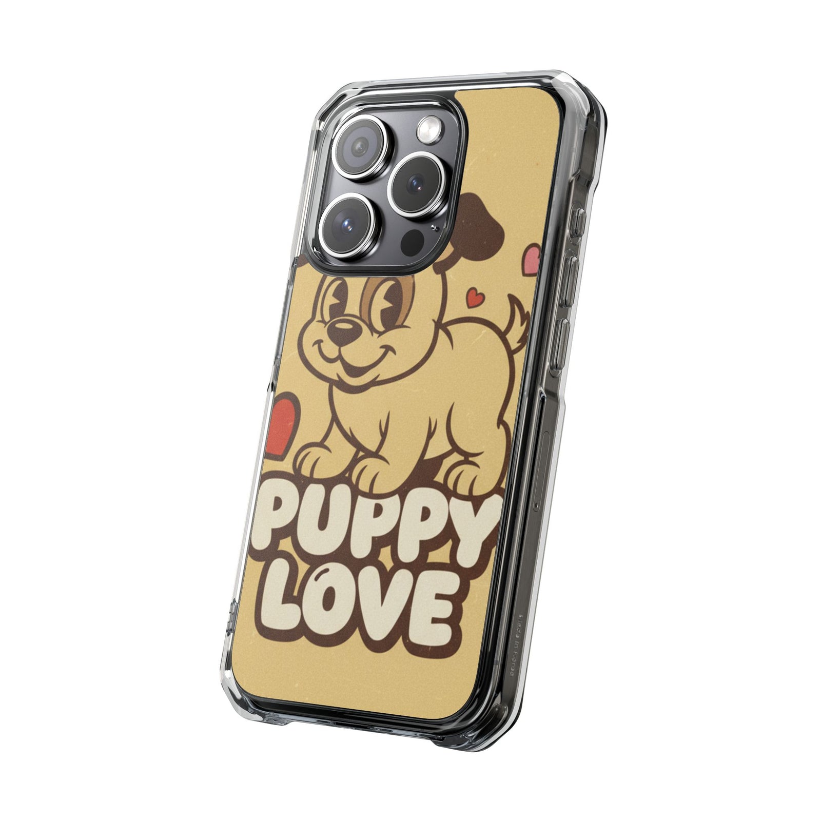 Puppy Love | Clear MagSafe Case