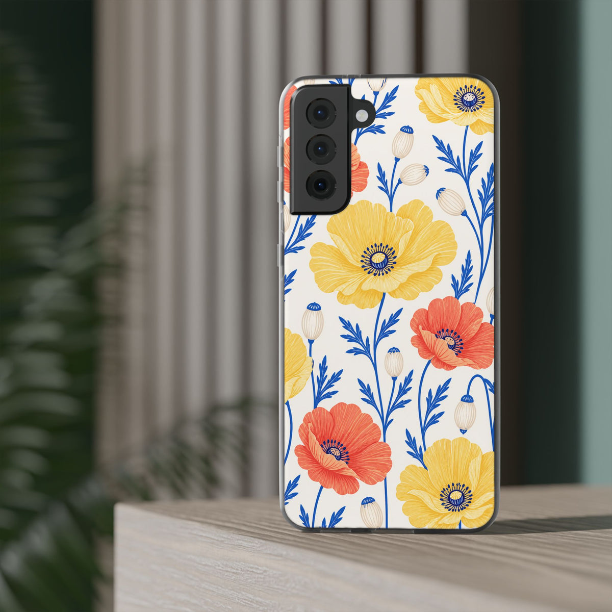 Butter Poppies | Clear Case — product image 22