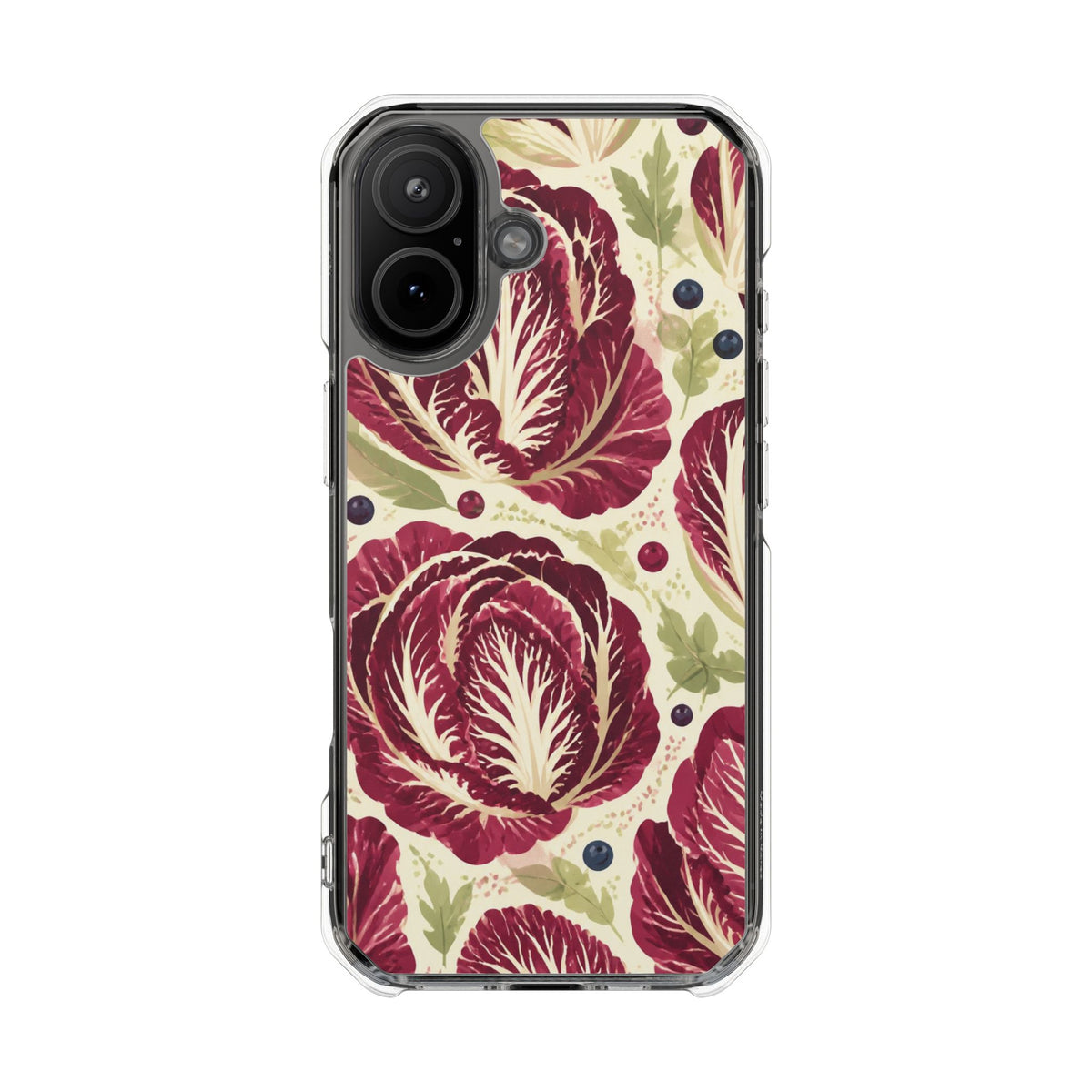 Radicchio Rosettes | Clear MagSafe Case — product image 14