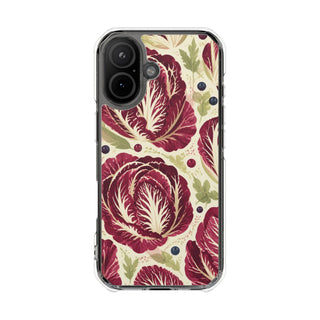 Radicchio Rosettes | Clear MagSafe Case — product image 14