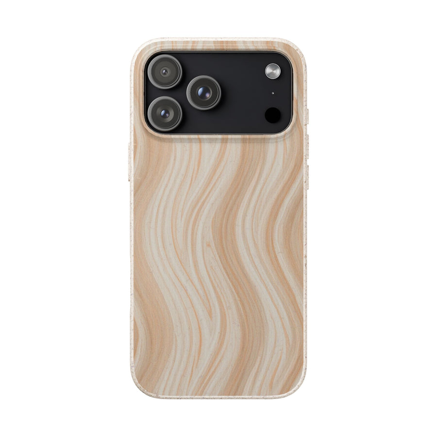 Wavy Wood Vein | Biodegradable Case