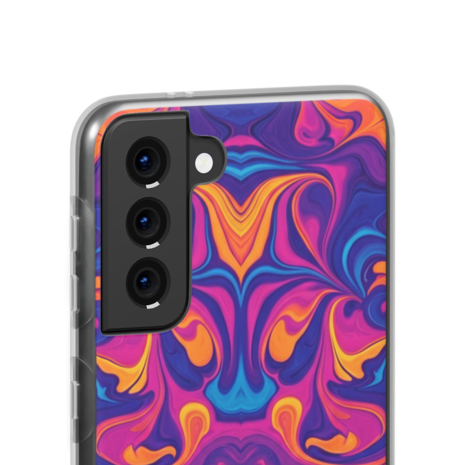 Neon Marble | Clear Case