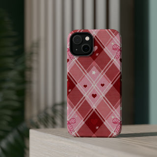 Heart Plaid | Tough MagSafe Case