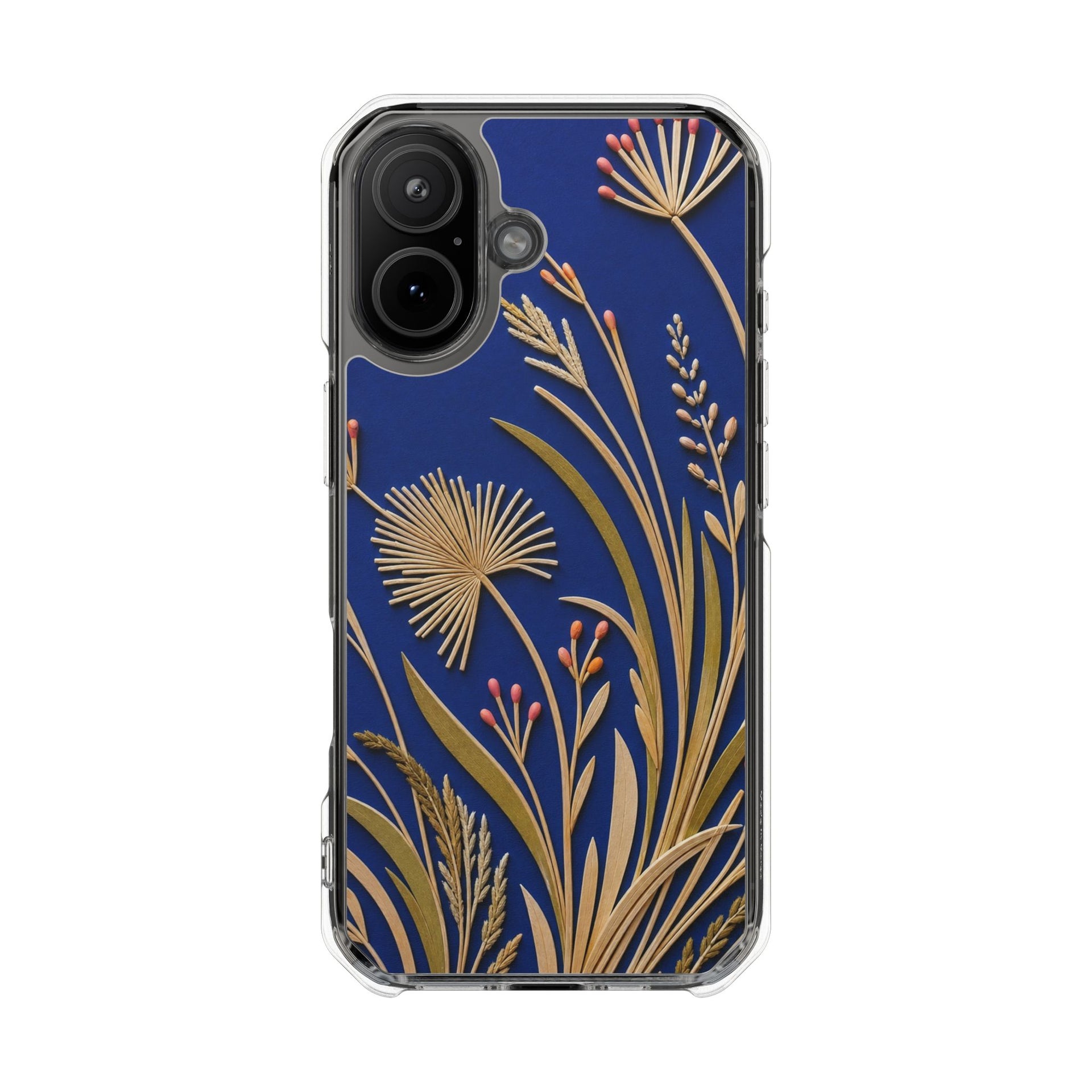 Matchstick Wildflowers | Clear MagSafe Case