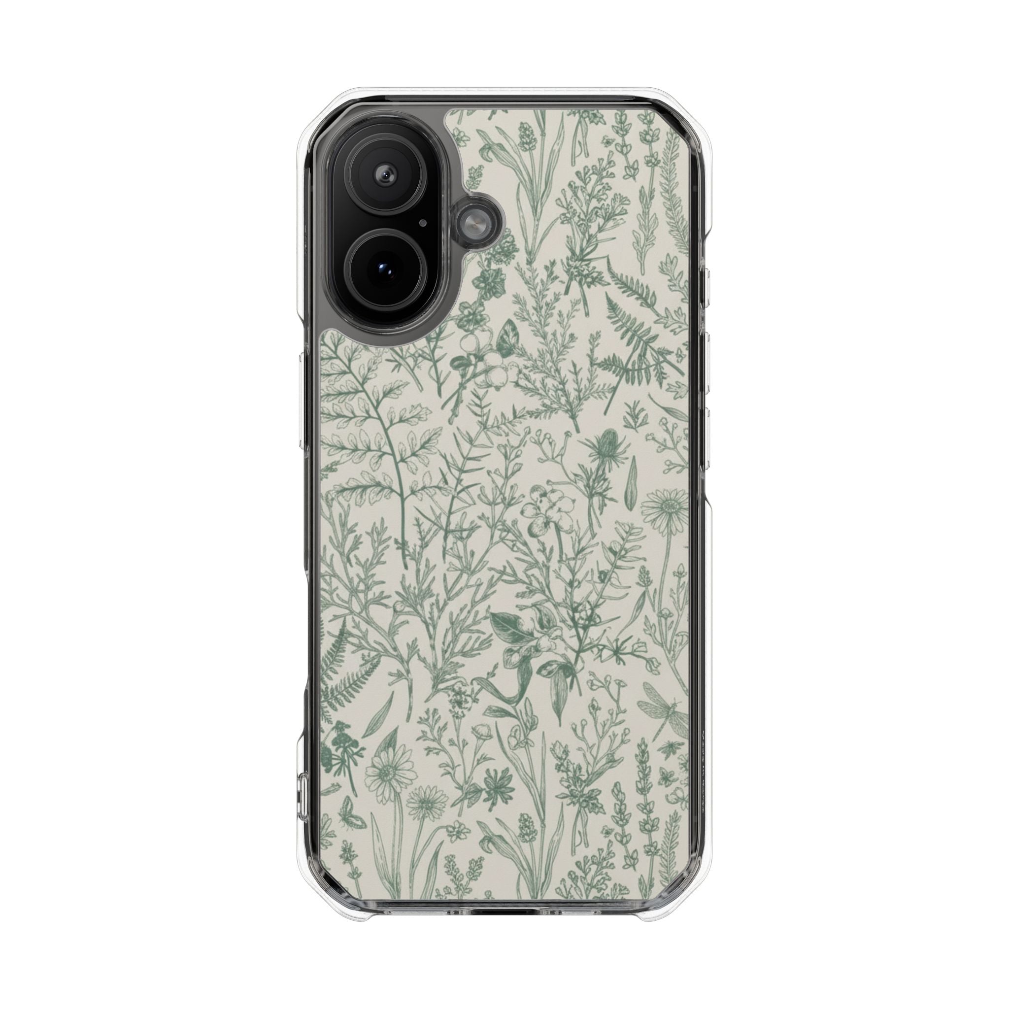 Soft Green | Clear MagSafe Case