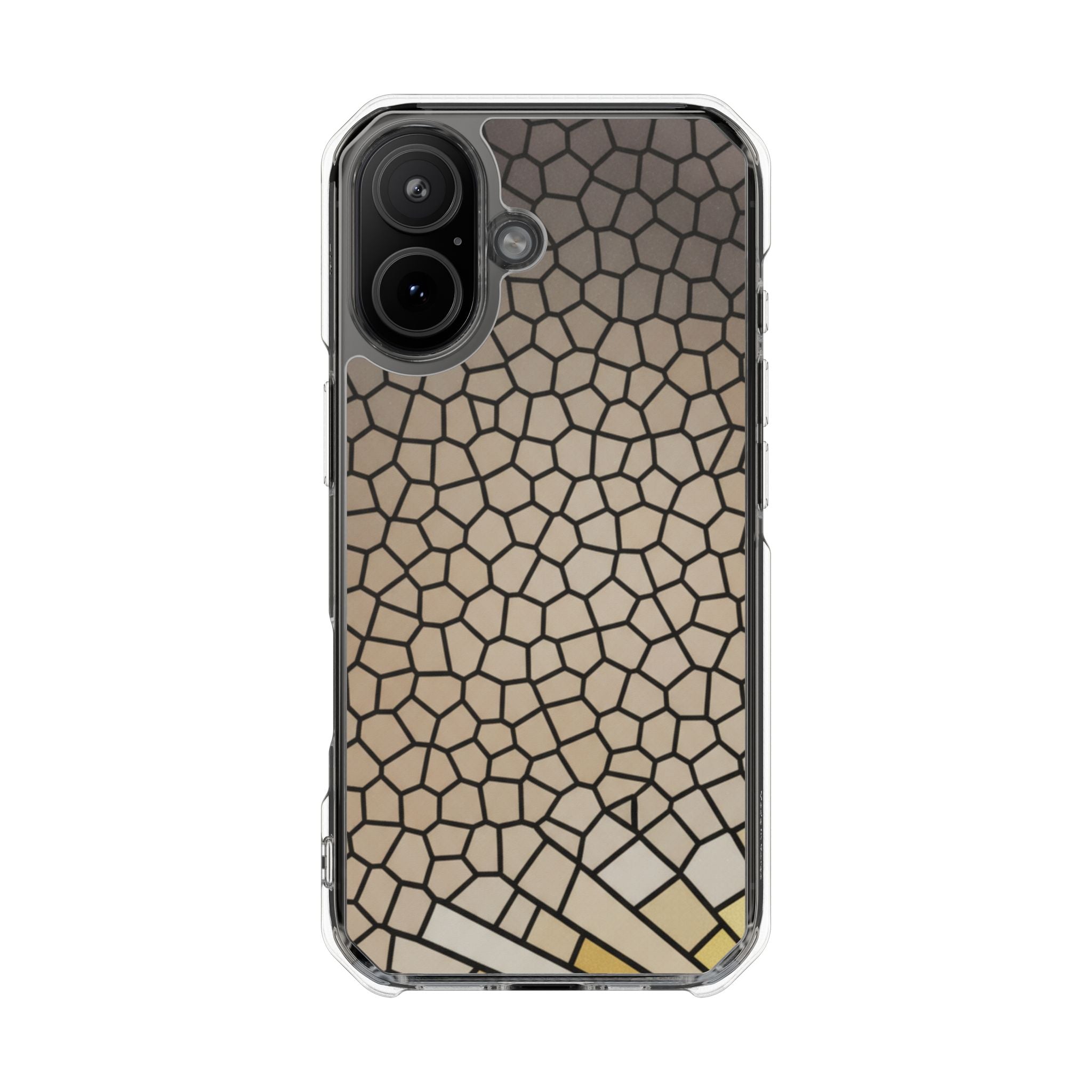 Mosaic Sunburst | Clear MagSafe Case
