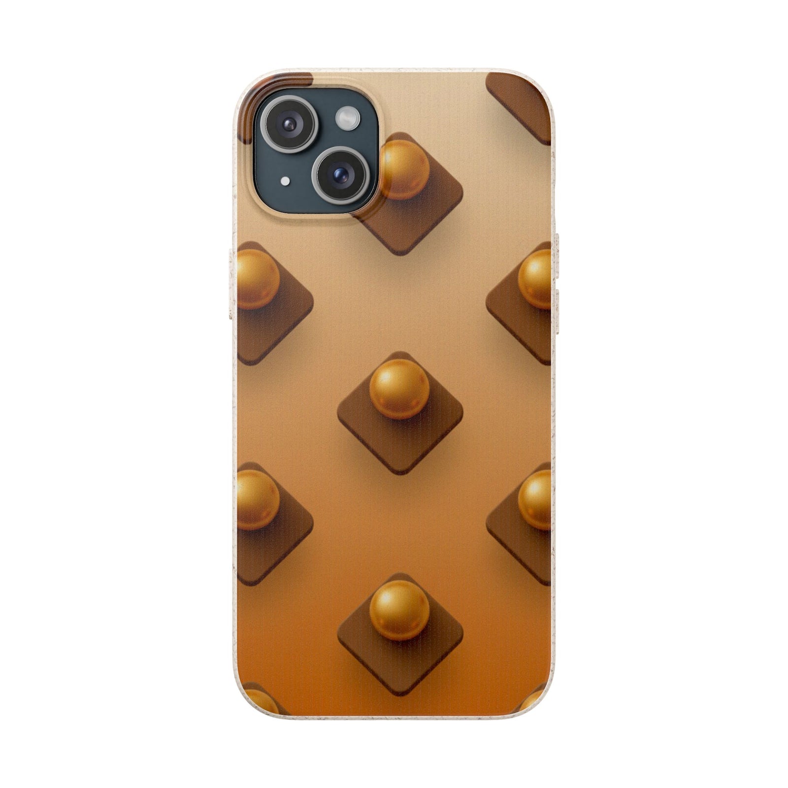 Amber Studs | Biodegradable Case