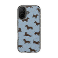 Powder Dachshunds | Clear MagSafe Case