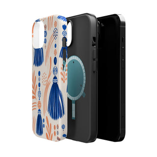 Cobalt Tassels | Tough MagSafe Case — product image 44