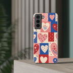 Patchwork Hearts | Clear Case — product image 20