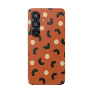 Terracotta Curves | Clear Case