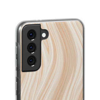 Ivory Waves | Clear Case